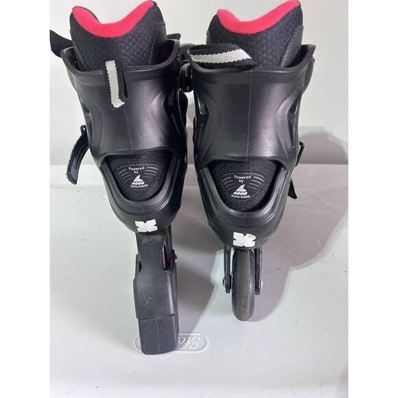Bladerunner Advantage Pro XT Inline Mens Skates US 10 Rollerblade Black Red 80mm - Picture 6 of 11